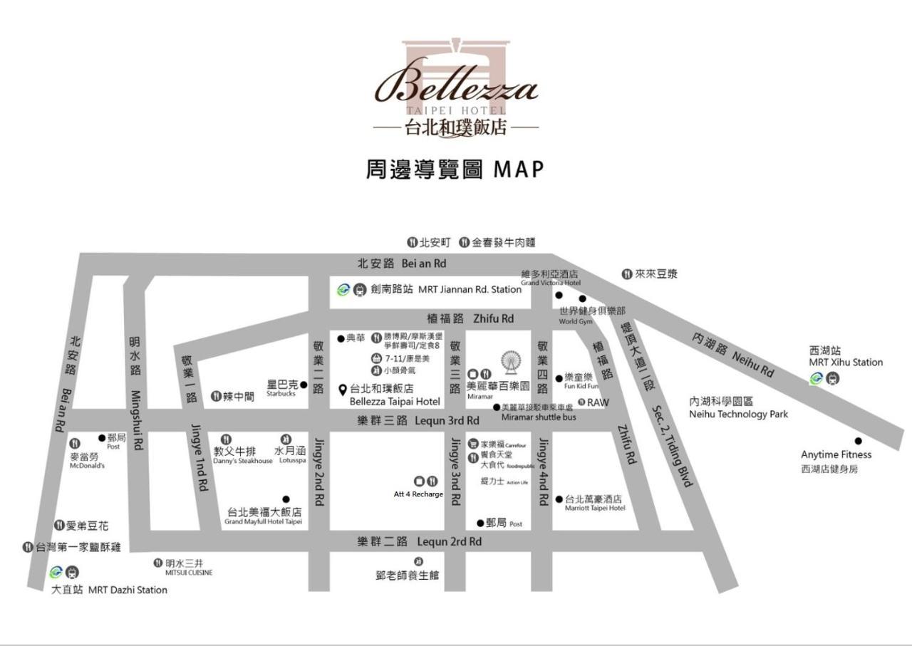 Bellezza Taipei Hotel Eksteriør billede